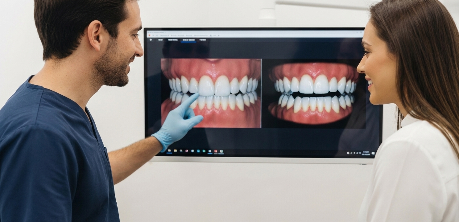 Cosmetic Dentistry utilizes advanced Digital Smile Design technology to plan transformative results.