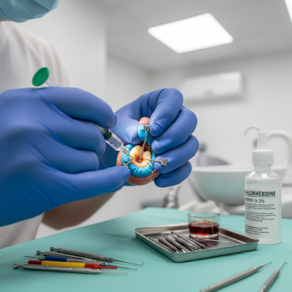 Root Canal Treatment Cost in the UK, reflecting the skilled process of shaping and disinfecting tooth canals.