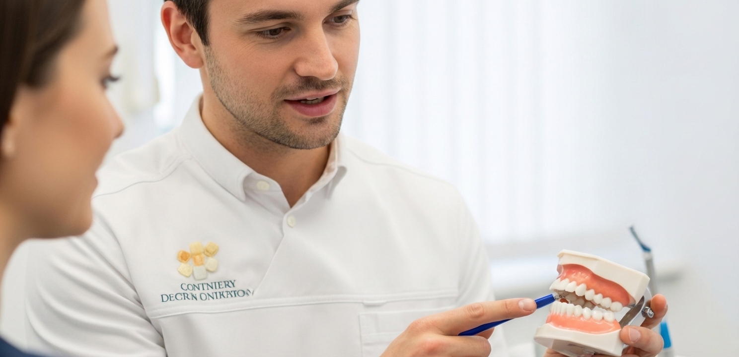 Cost of Veneers in the UK is discussed during an initial consultation.