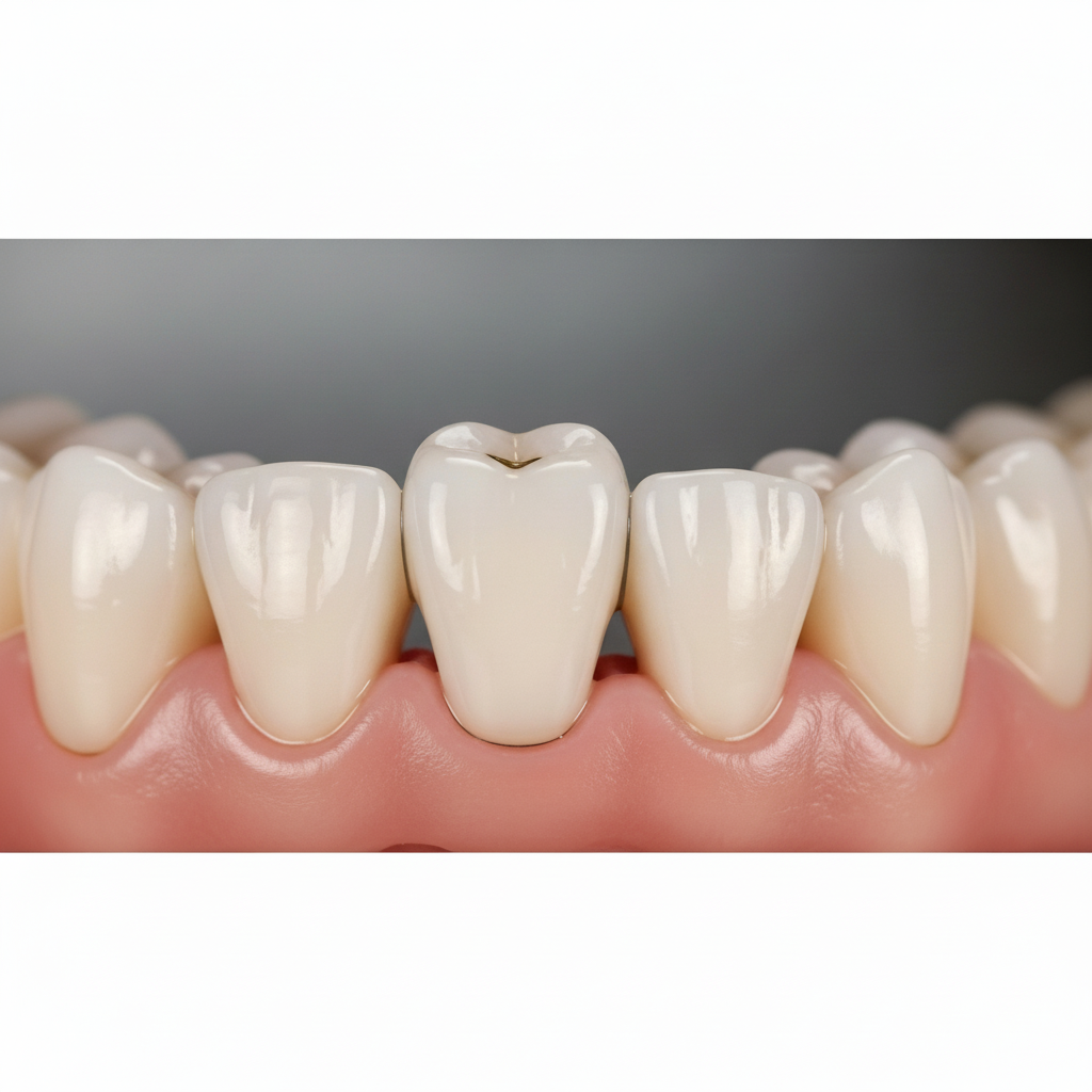 Dental Bridges vs Implants: A dental bridge fills a missing tooth gap, supported by adjacent prepared teeth