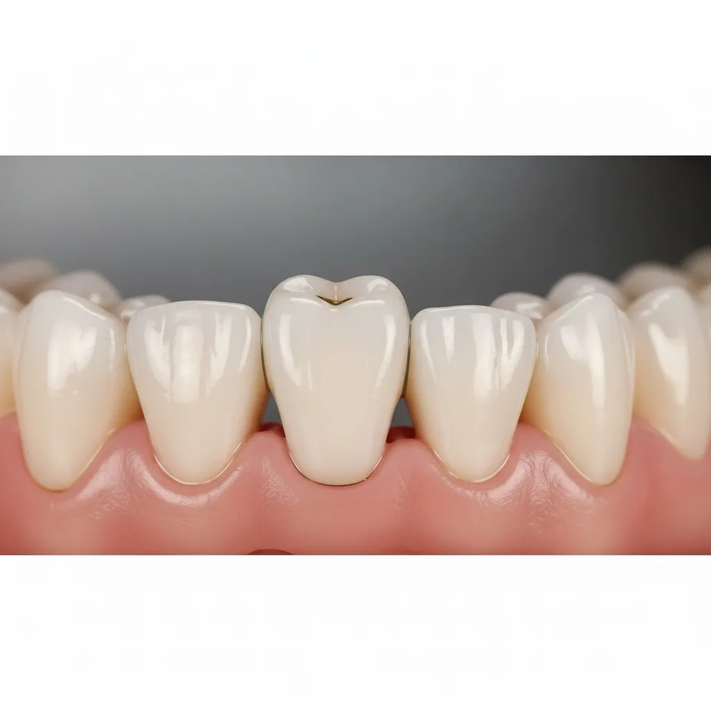 Dental Bridges vs Implants: A dental bridge fills a missing tooth gap, supported by adjacent prepared teeth