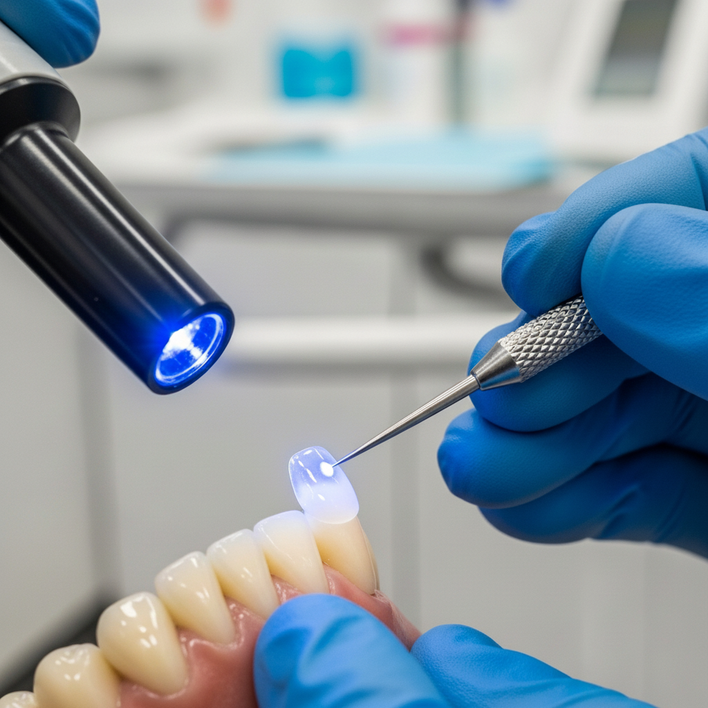Cost of Veneers in the UK is influenced by the final bonding process, a critical step for a long-lasting result
