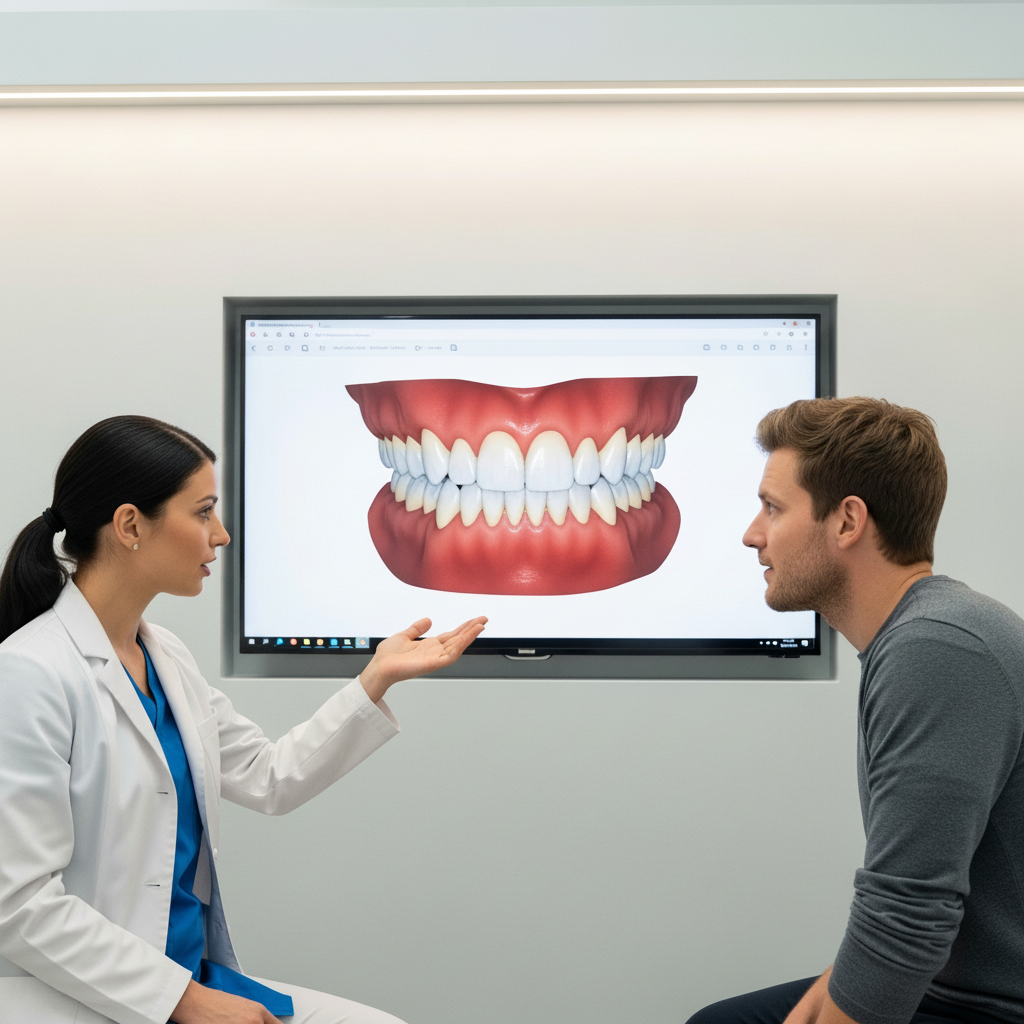 Hollywood Smile begins with a detailed consultation and advanced digital smile design technology