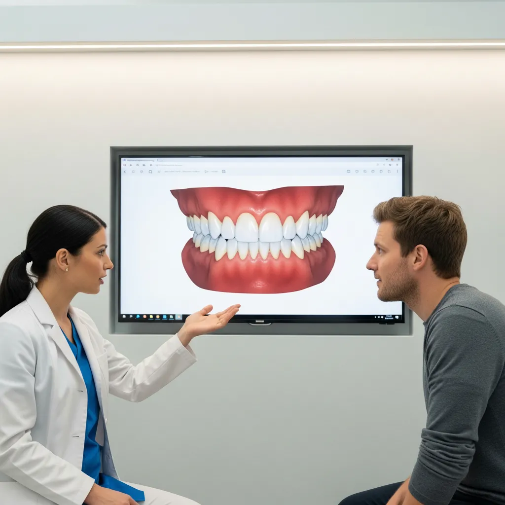 Hollywood Smile begins with a detailed consultation and advanced digital smile design technology