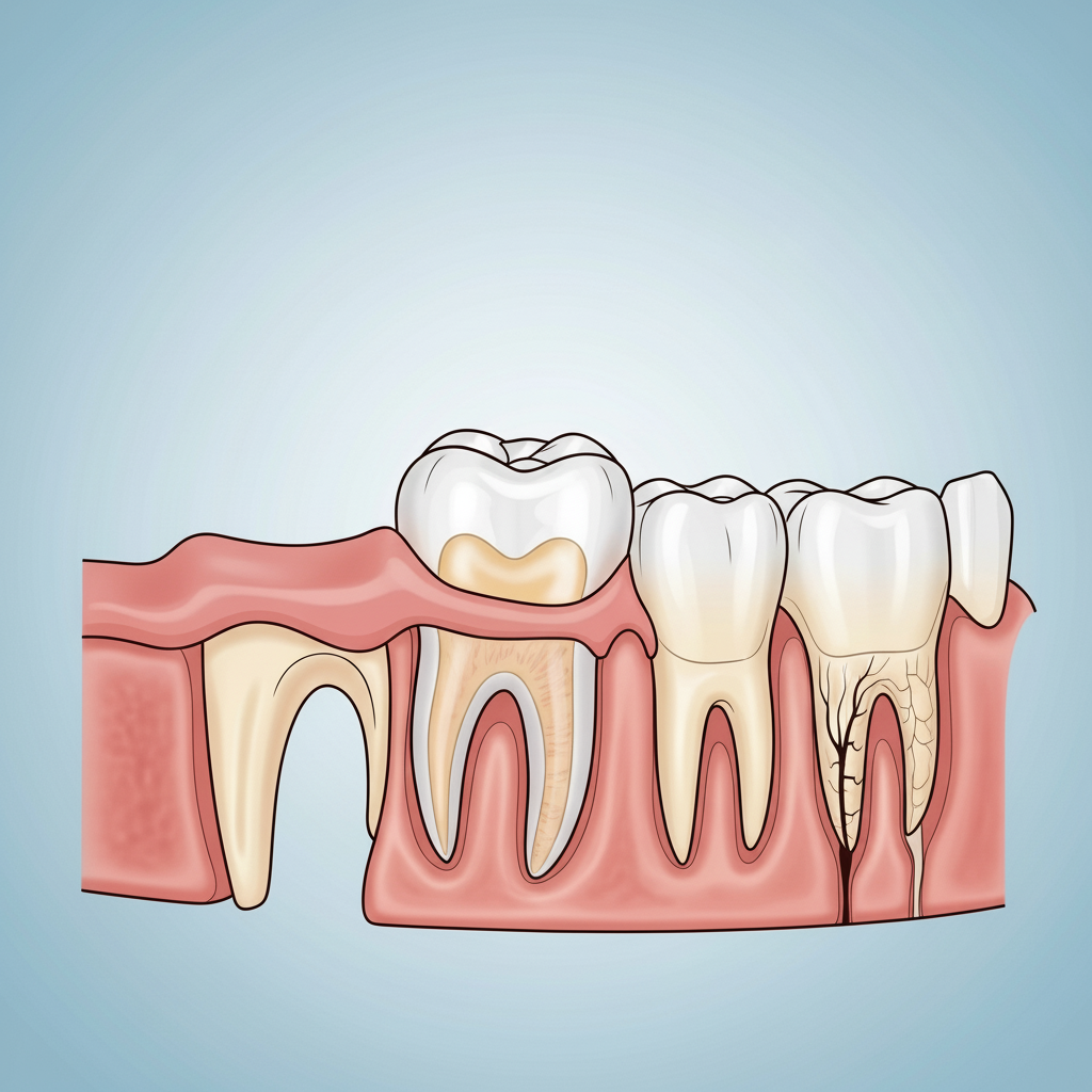 Wisdom Tooth Removal often necessitated by the problematic position of an impacted wisdom tooth.