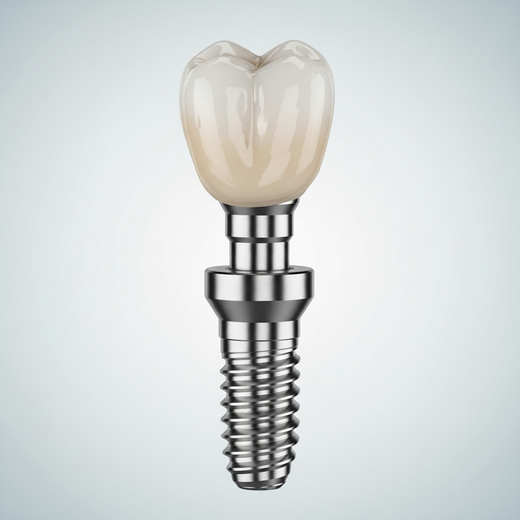 Getting Dental Implants involves understanding the three core components: post, abutment, and crown