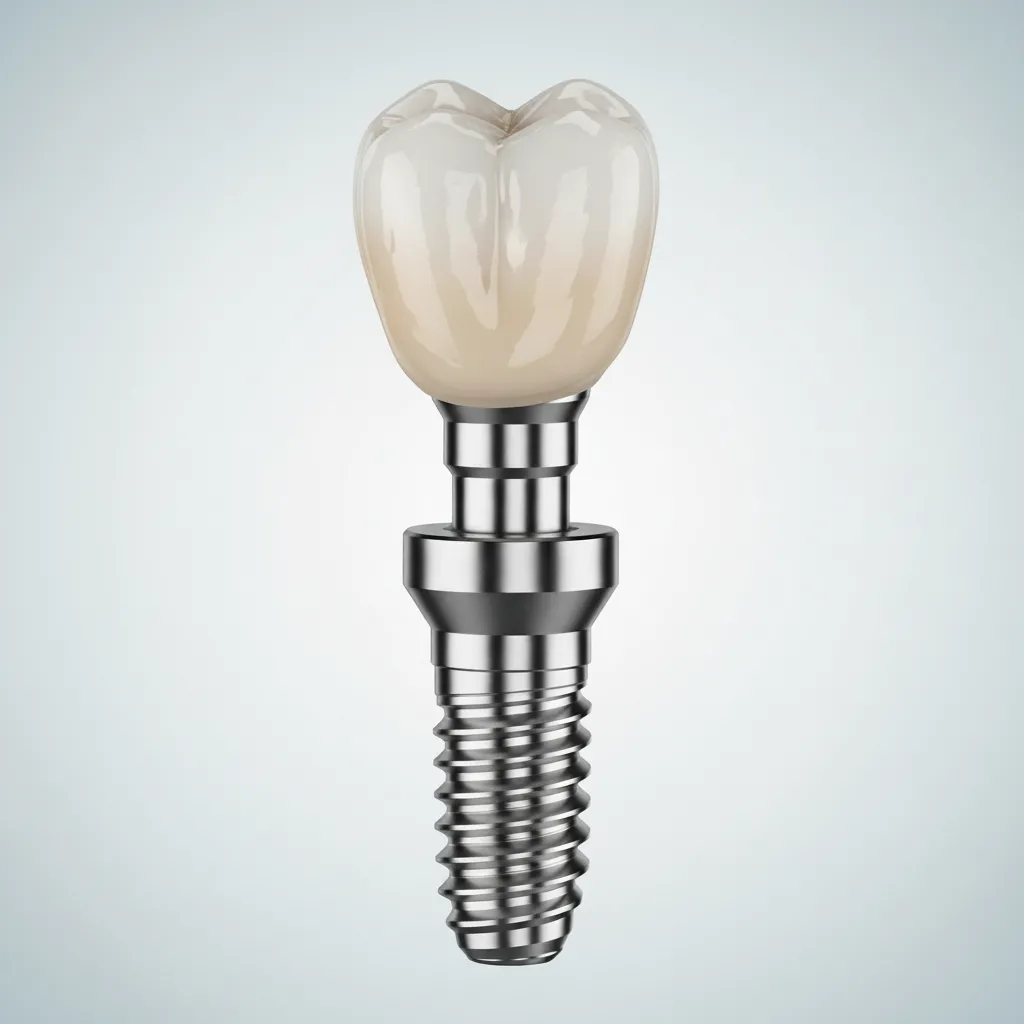 Getting Dental Implants involves understanding the three core components: post, abutment, and crown