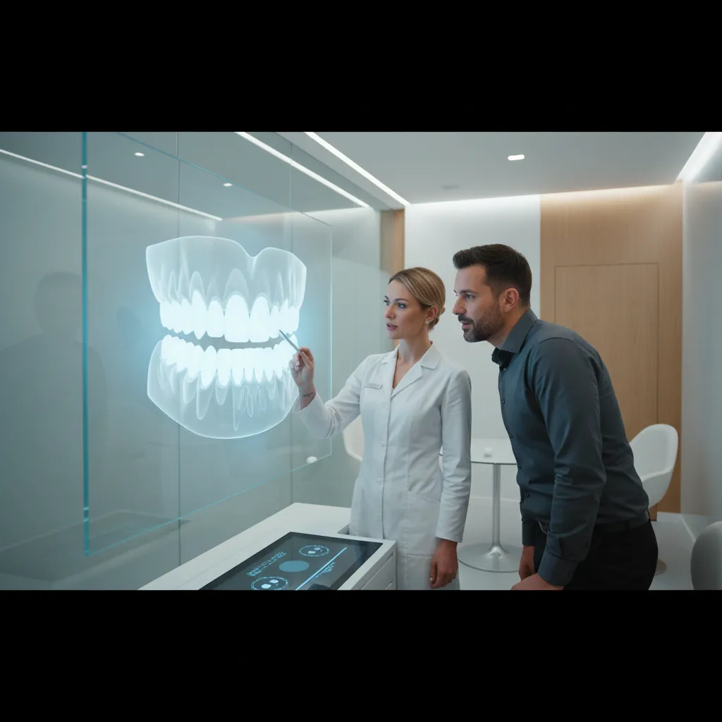 Cosmetic dentistry consultation using digital planning