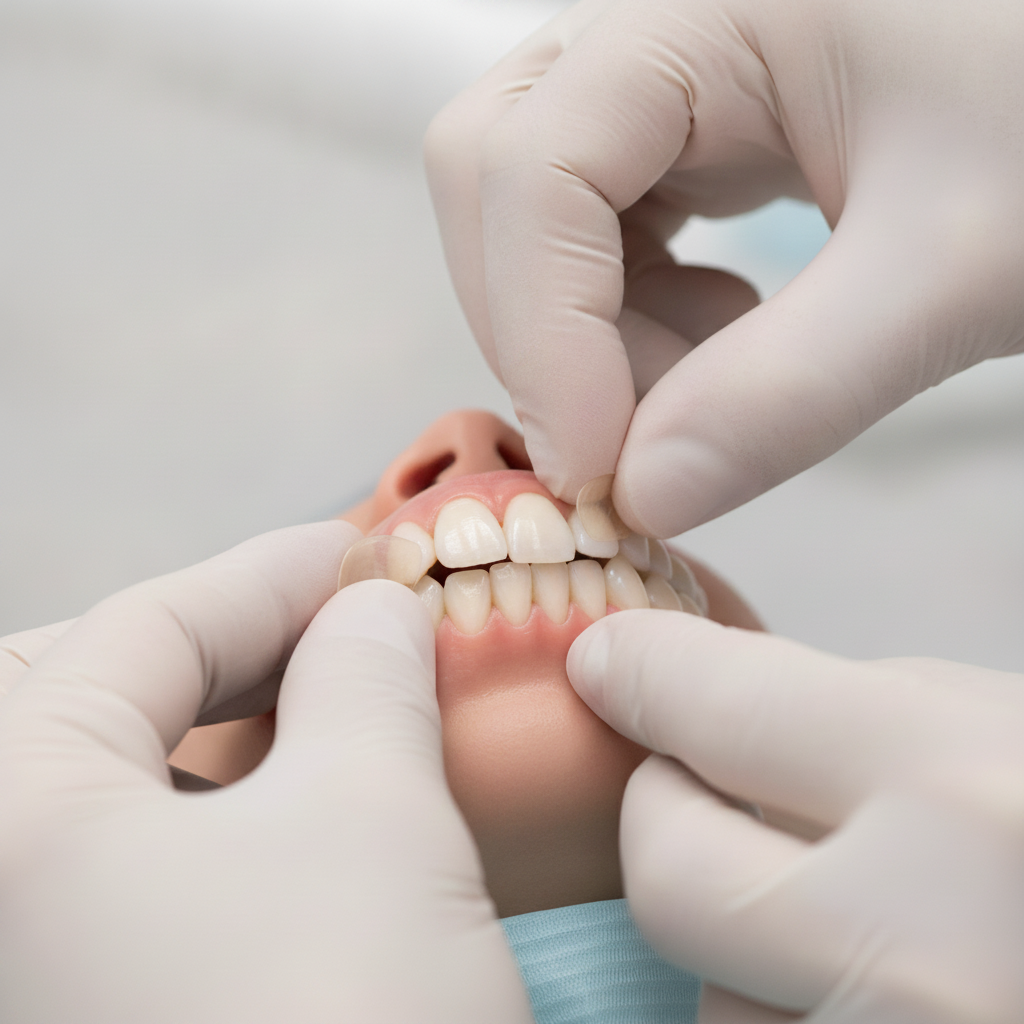 Smile Makeover London involves precise placement of custom porcelain veneers, transforming smiles with radiant, uniform results.