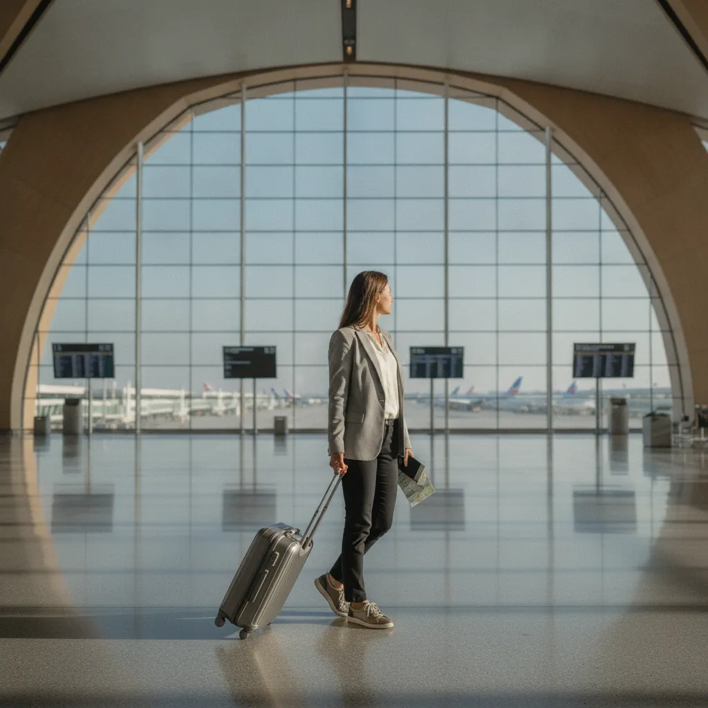 Patient checking travel arrangements for dental work abroad