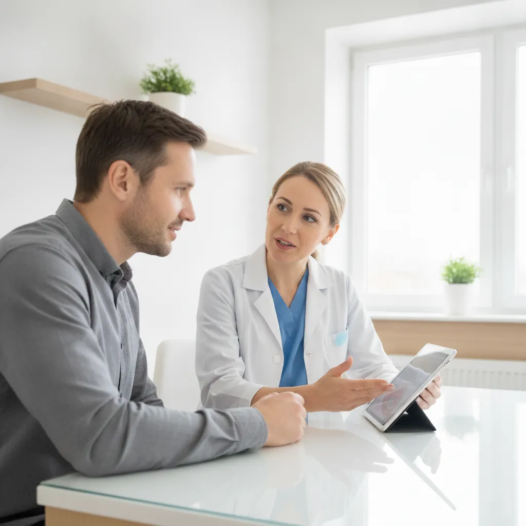 Veneers vs Crowns – UK Patient Guide during a professional dental consultation for needs